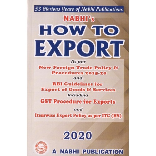 Nabhi's How to Export 2020 by Ajay Kumar Garg